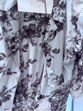 Dolce & Gabbana Floral Skirt Set in Beige and Brown